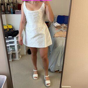 Watters Obsessed Scoop A-Line Mini Dress